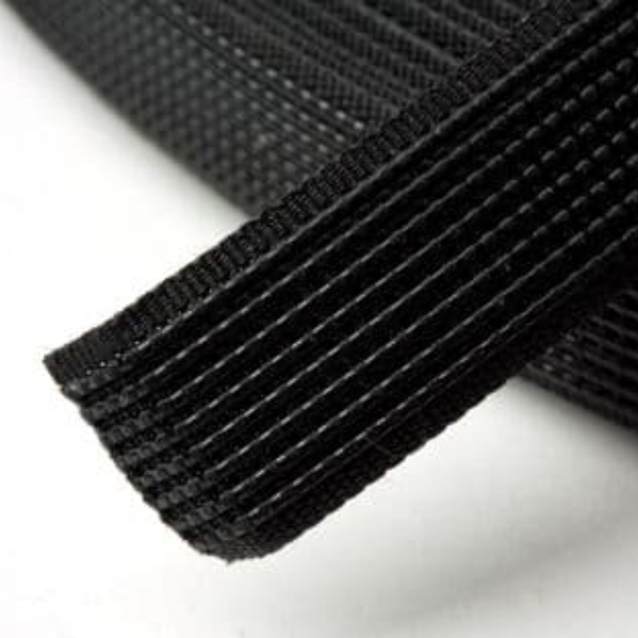 12mm Polyester Boning Black