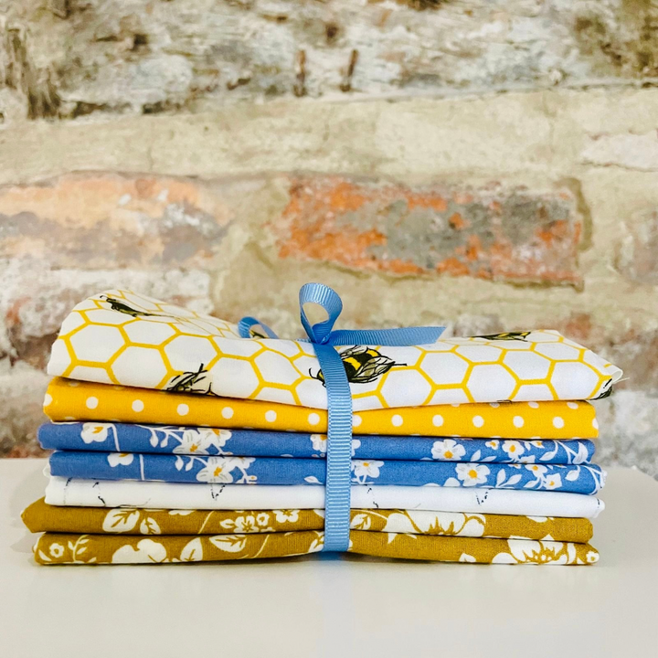 Floral Bee Quilting Fat Quarter Bundle