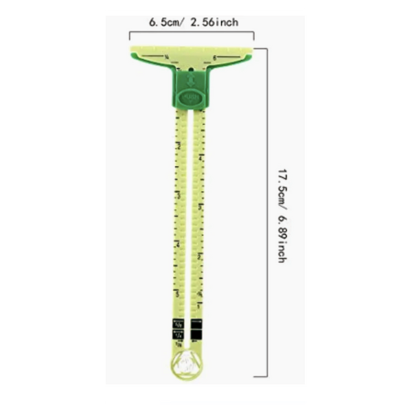 5-In-1 Sliding Sewing Gauge