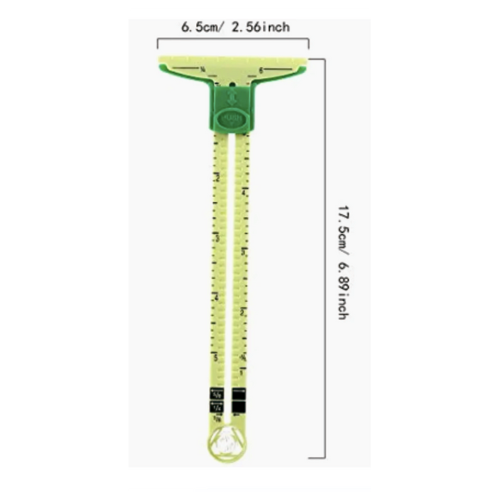 5-In-1 Sliding Sewing Gauge