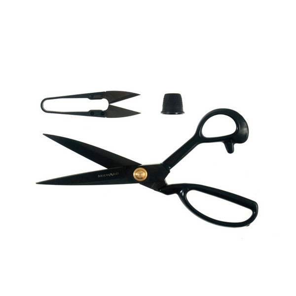 Large Heavy Duty Black Dressmaking Scissors