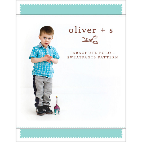 Kids Parachute Polo and Sweatpants - Oliver + S