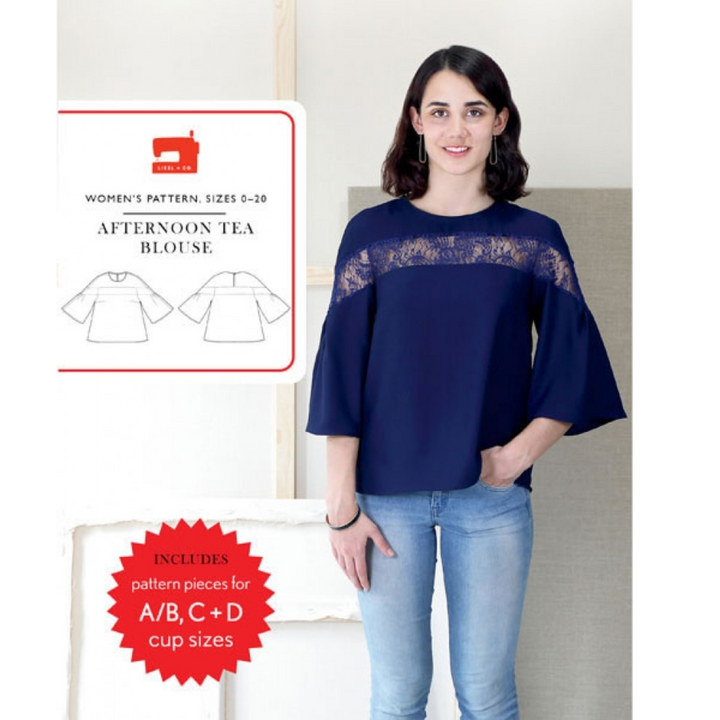 Afternoon Tea Blouse - Liesl + Co - Pattern