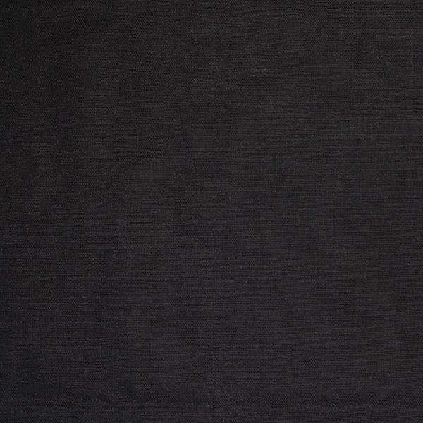 Black Linen Mix Fabric