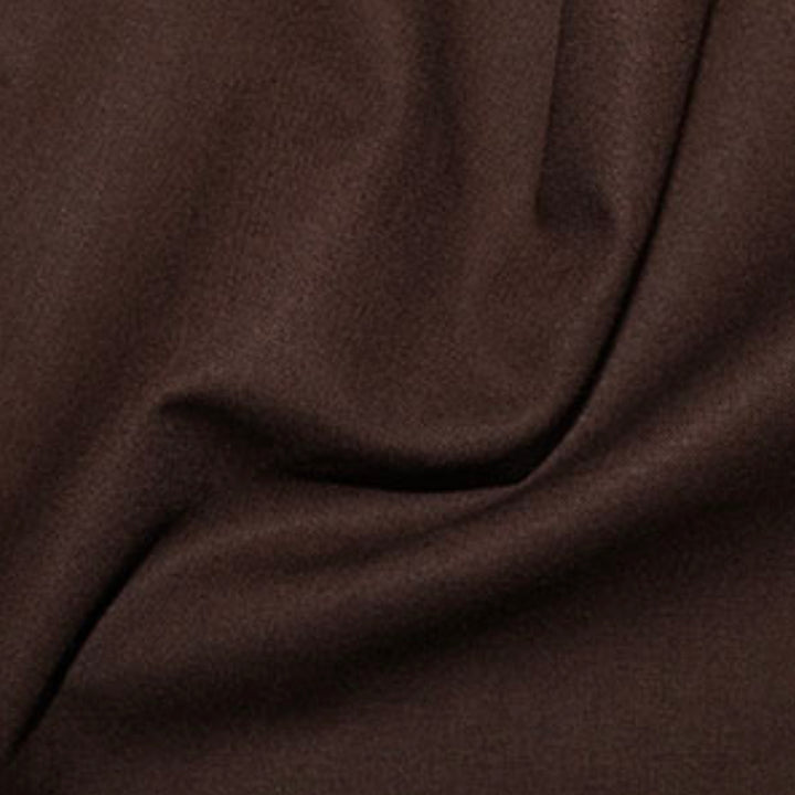 Chocolate Brown Cotton Fabric