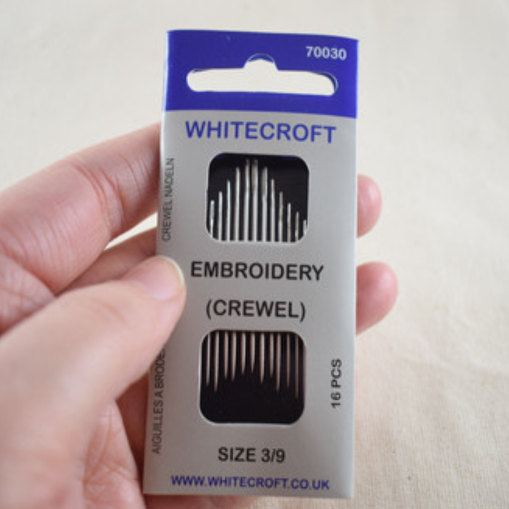 Embroidery Hand Sewing Needles - Sizes 3-9