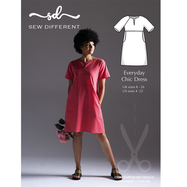 Everyday Chic Dress Sewing Pattern - Sew Different