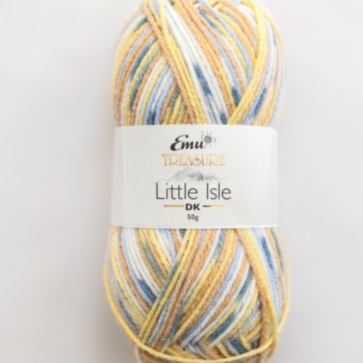 Scourie 04 - Treasure Little Isle DK Yarn - Emu Yarns