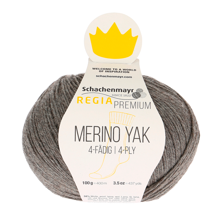 Flint Mix Marino Yak Yarn 100g