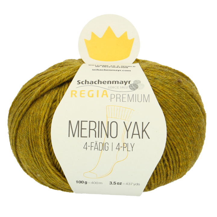 Grass Green Marino Yak Yarn 100g