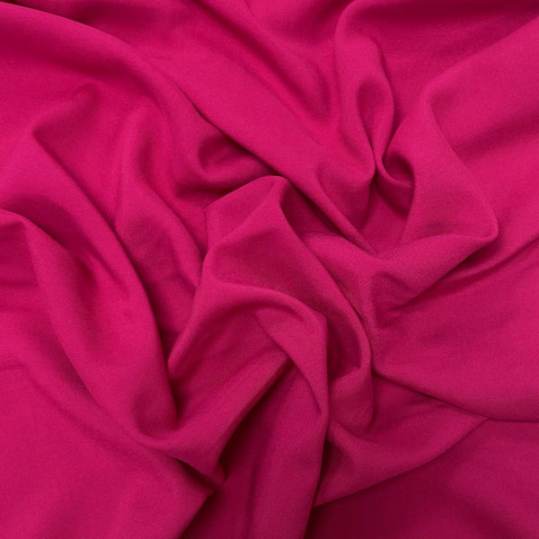 Hot Pink Viscose Fabric