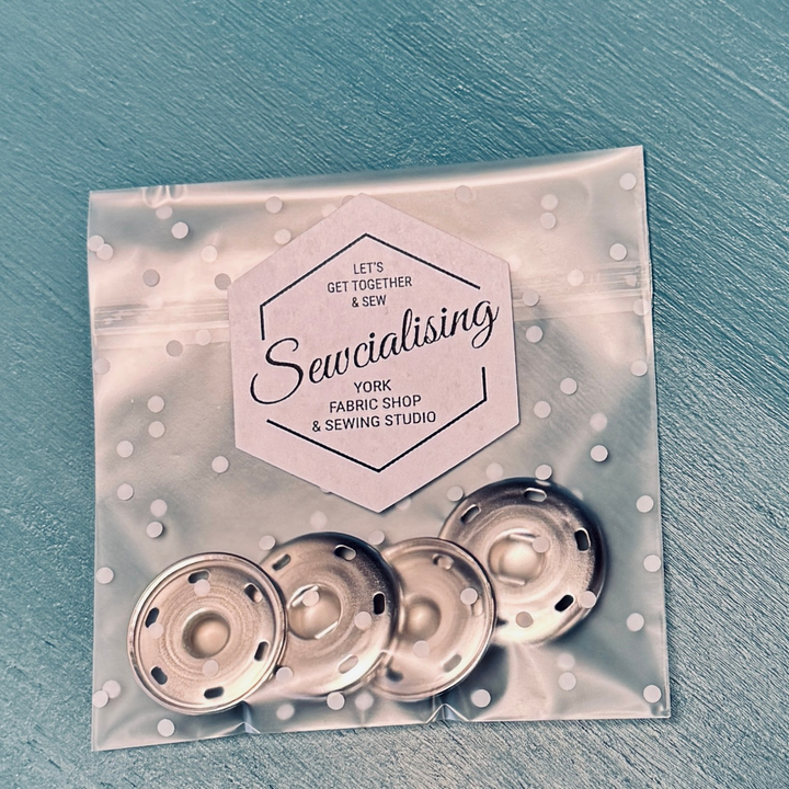 Sew on Snap Fasteners 30mm