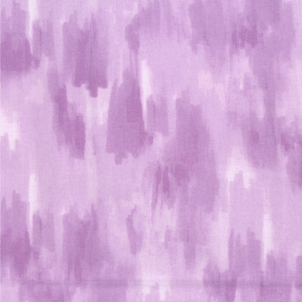 Lilac Brush Strokes Cotton Fabric