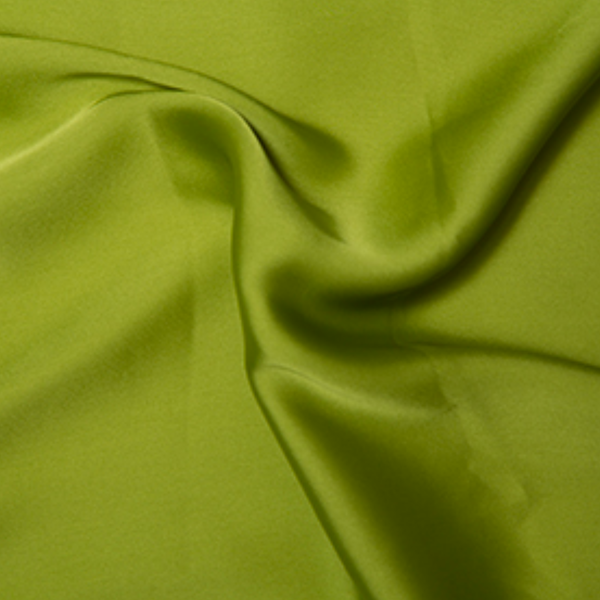 Lime Silky Satin Fabric