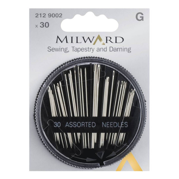 Milward Sewing Tapestry and Darning Needles 30 Pack