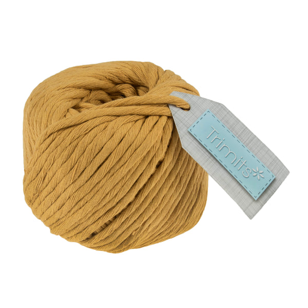 Mustard Cotton Macramé Cord