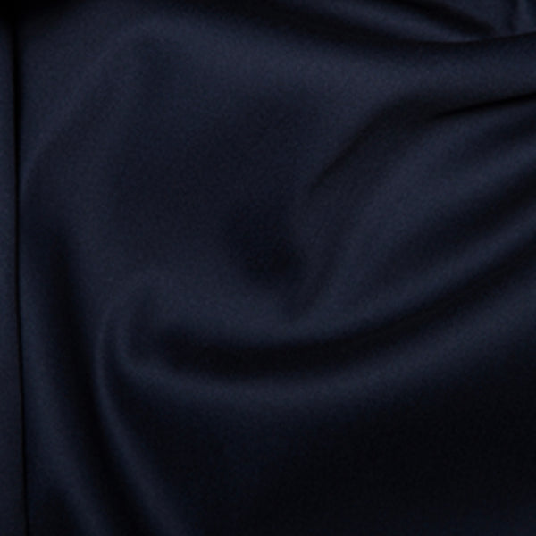 Navy Blue Stretch Cotton Fabric