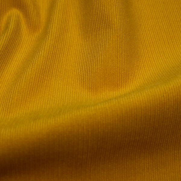 Ochre Baby Needlecord Fabric