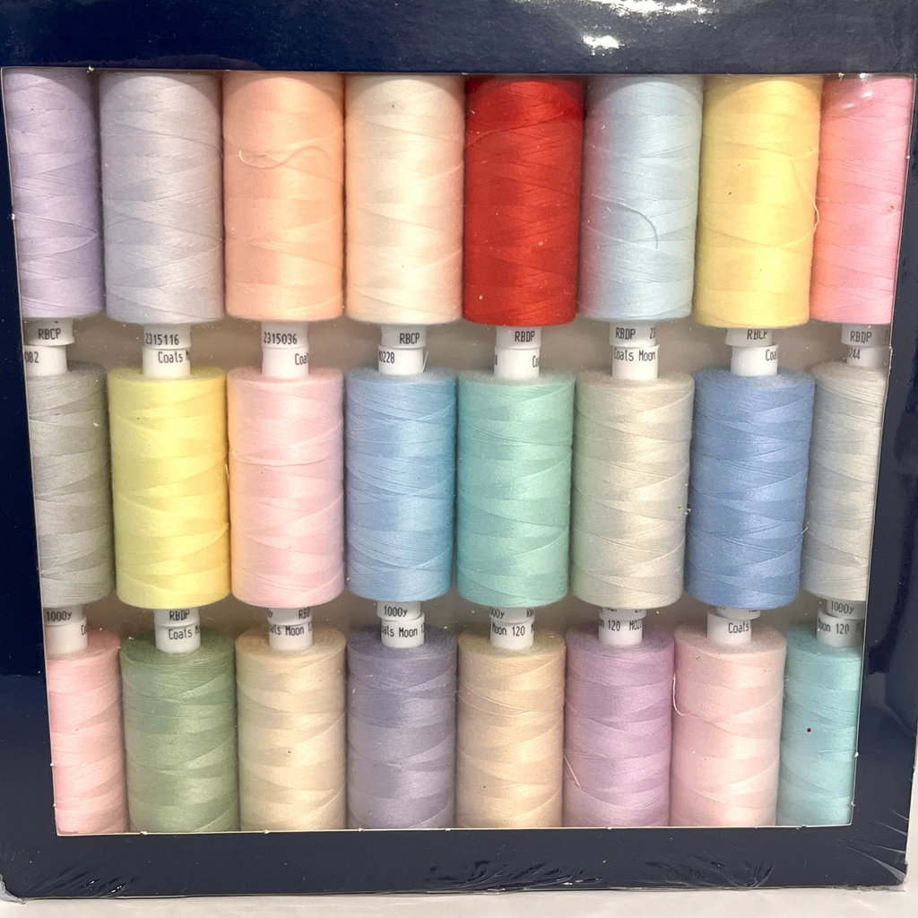 Pastel Coloured Coats Moon Thread Assortment