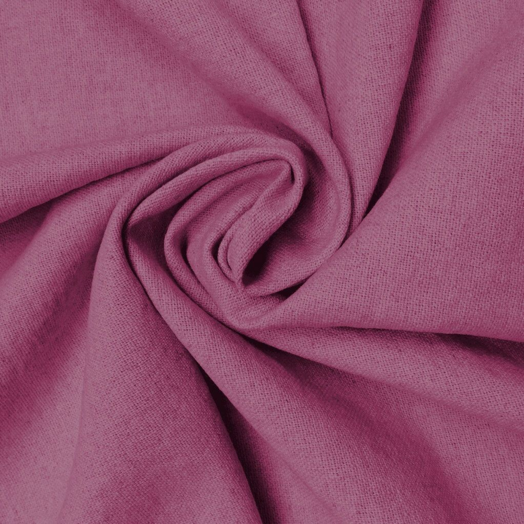 Pink Linen Cotton Fabric