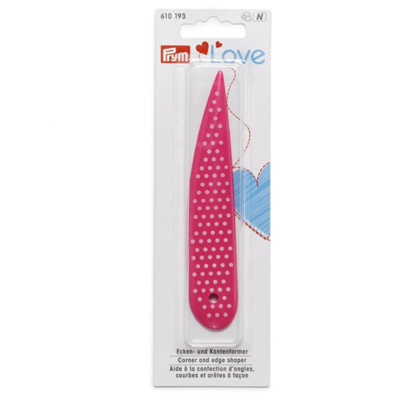 Pink Polkadot Corner & Edge Shaper