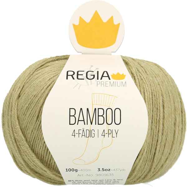 Regia Schachenmayr Bamboo, 100G grass green Handknitting Yarns