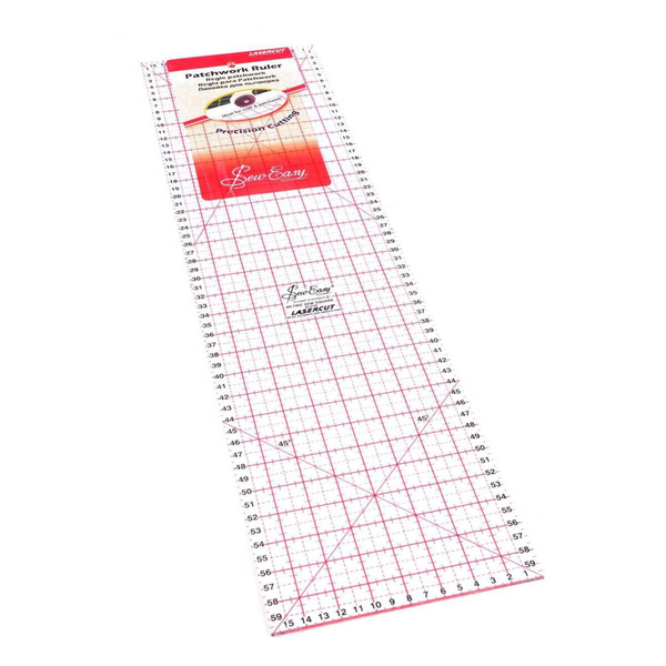 Sew Easy Patchwork Ruler 60cm x 16cm