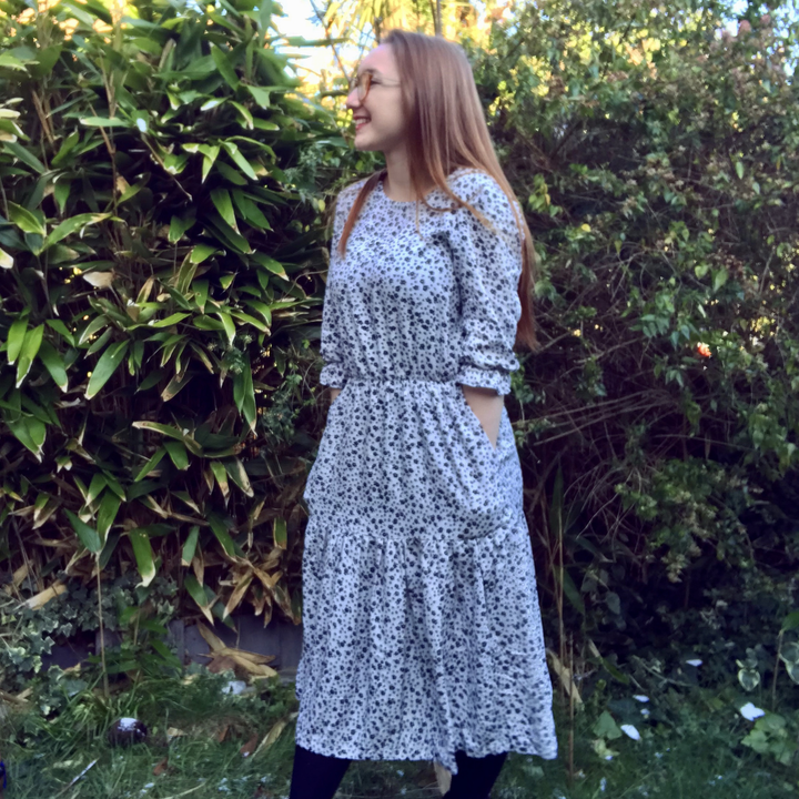 Size Me Vienne Dress Sewing Pattern Side