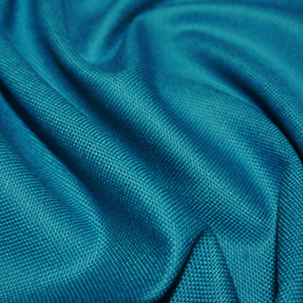 Teal Plain Cotton Canvas Fabric