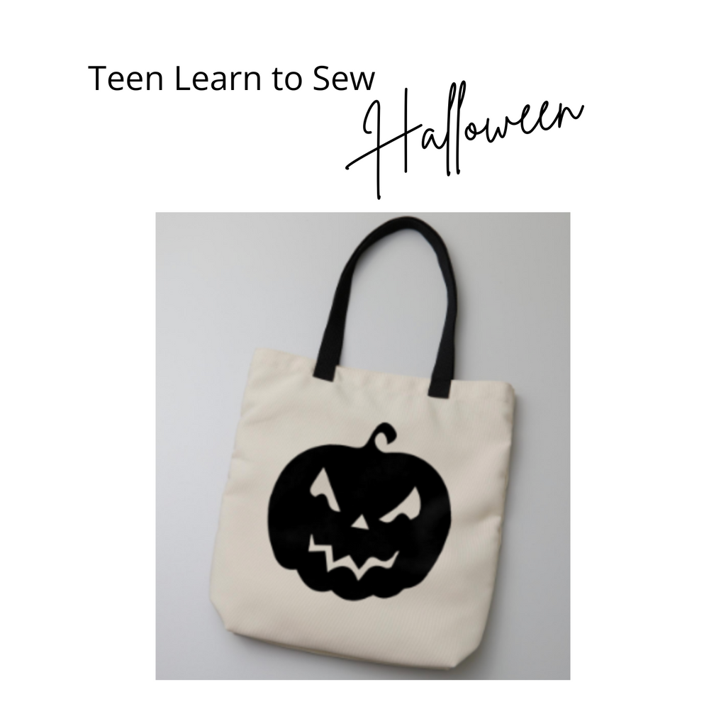 Teen Learn to Sew Workshop York - Halloween