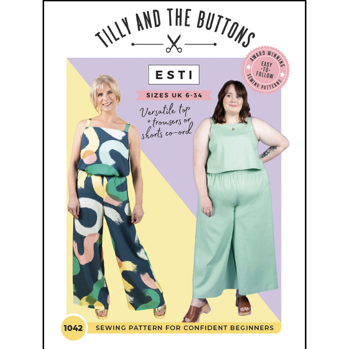 Esti Co-Ord Sewing Pattern - Tilly and the Buttons