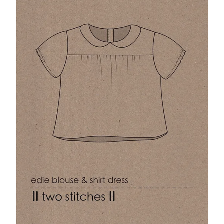 Kids Edie Blouse and Shirtdress Sewing Pattern