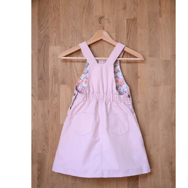 Kids Freddie Dungarees and Pinafore Dress Sewing Pattern