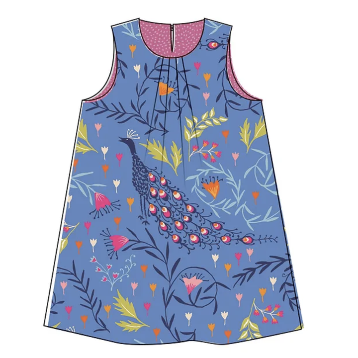 Kids Frida Dress & Swing Top Sewing Pattern