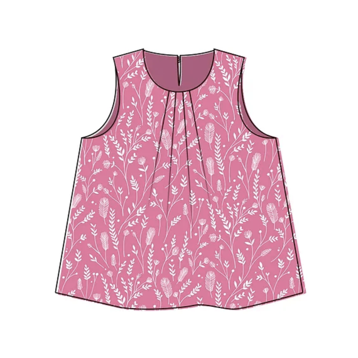 Kids Frida Dress & Swing Top Sewing Pattern