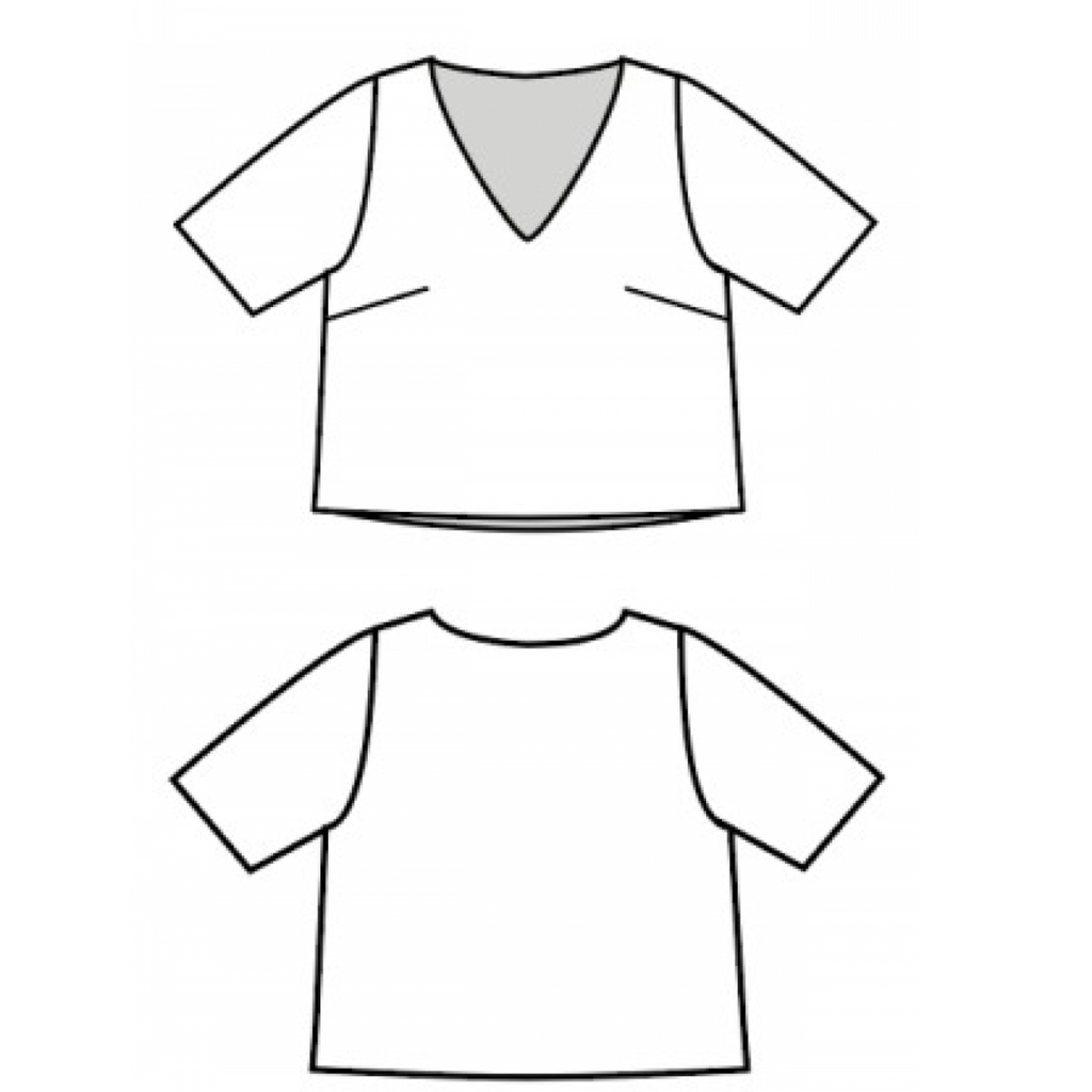 Vee Tee Sewing Pattern - Sew Different Image