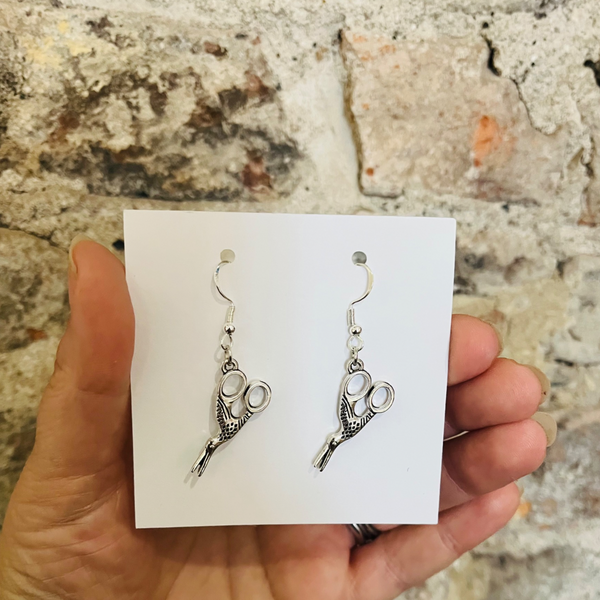 Stork Earrings