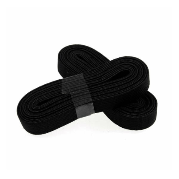 12mm Black Elastic