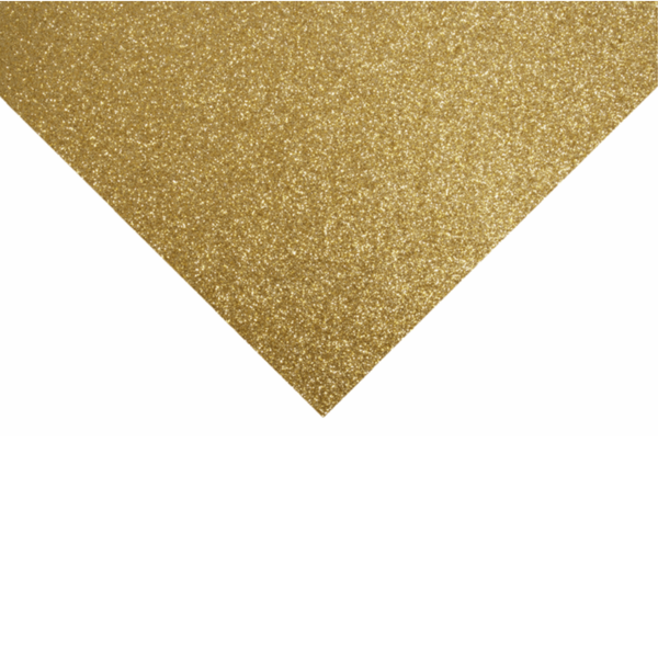 Gold Glitter Felt Sheet