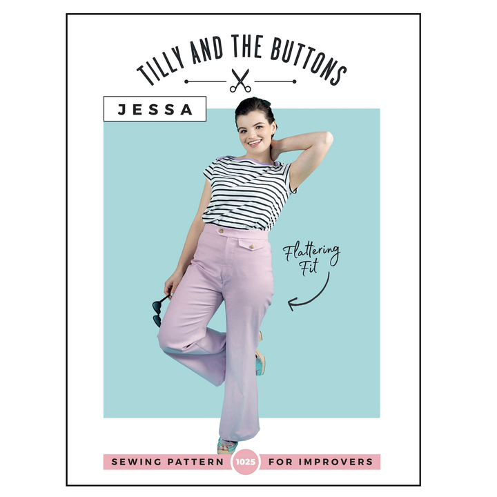 Jessa Trousers Sewing Pattern - Tilly and the Buttons