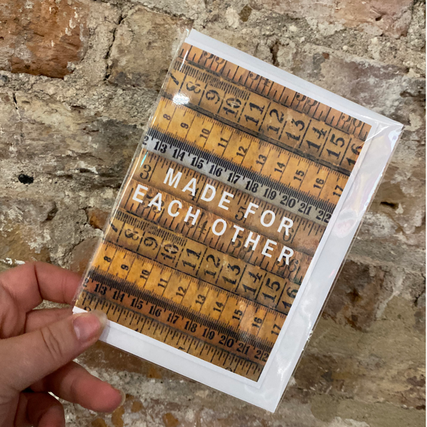 Made For Each Other Greeting Card