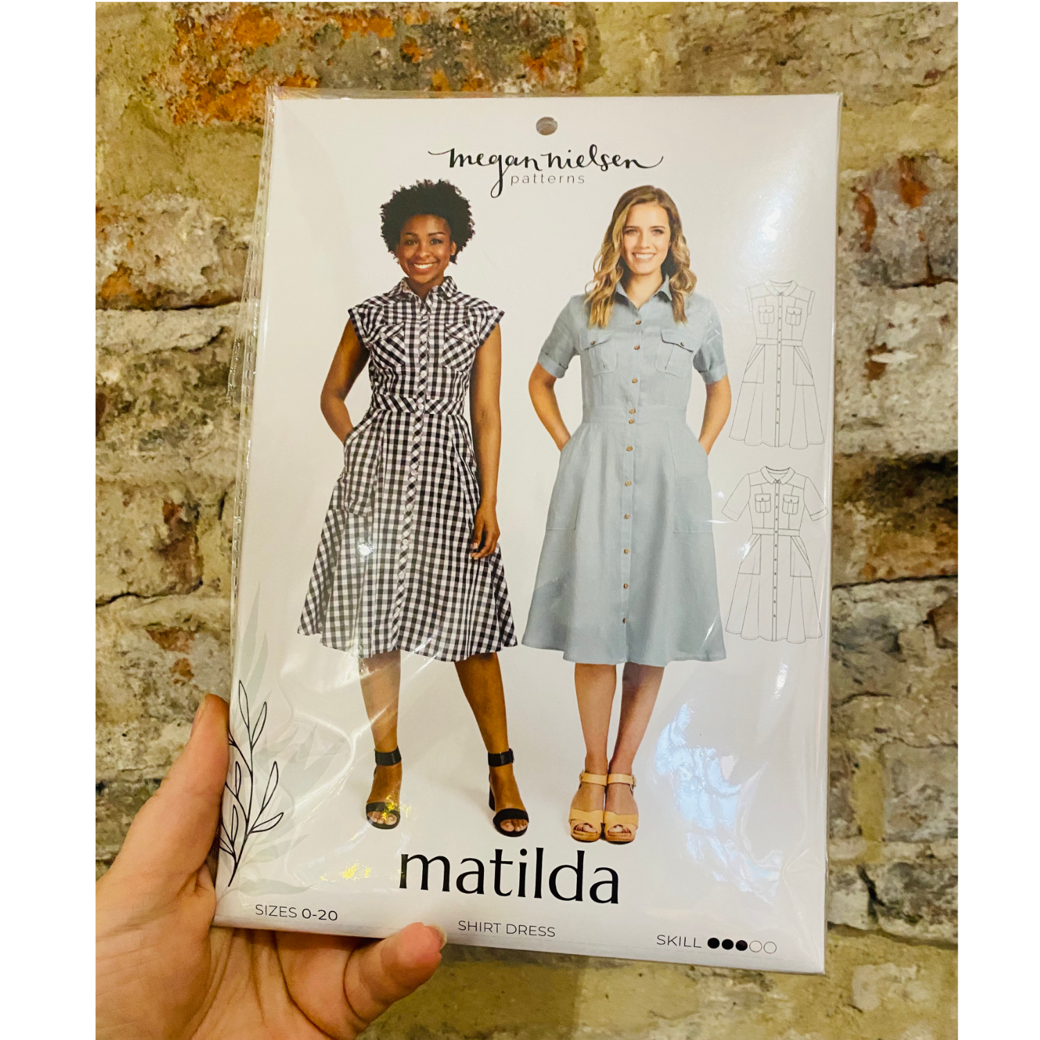 Matilda Shirt Dress Sewing Pattern
