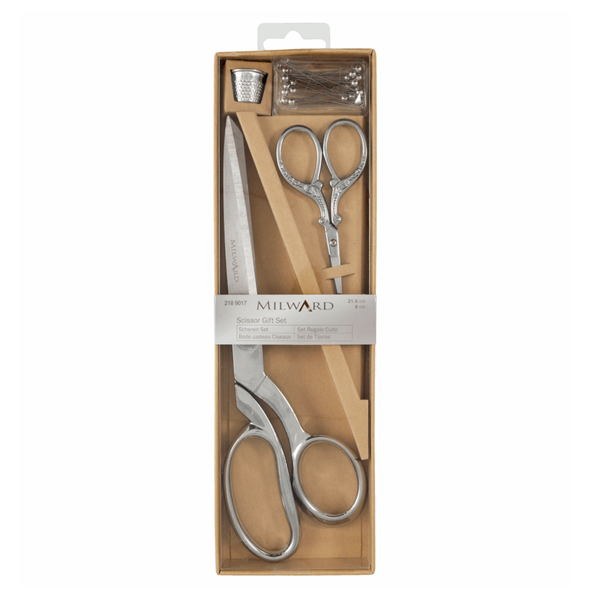 Silver Scissors Gift Set