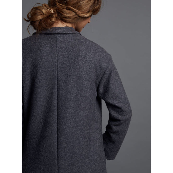 The Coat Sewing Pattern-Back View-The Avid Seamstress