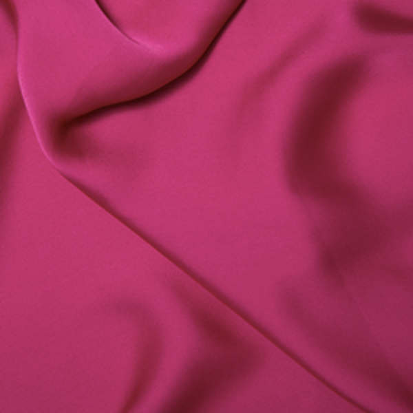 Cerise Silky Satin Fabric