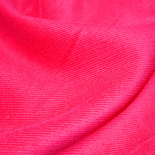 Hot Pink Needlecord Fabric